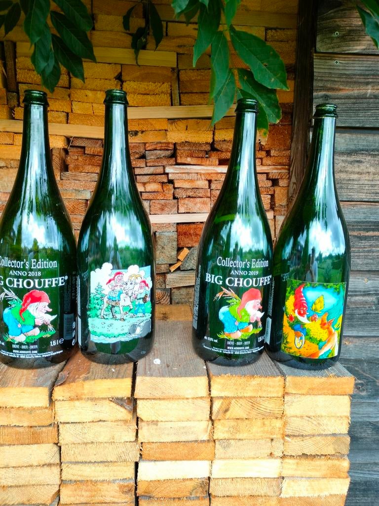 Bouteilles "Chouffe collector", Collections, Enlèvement, Comme neuf, Bouteille(s)