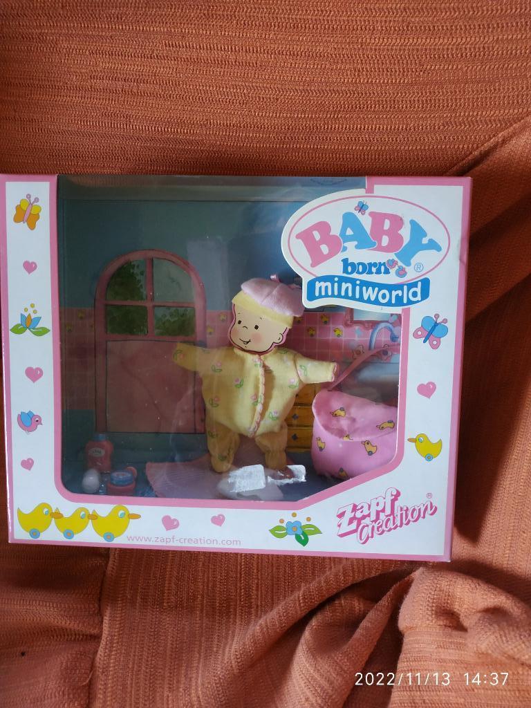 Zapf baby born miniworld vêtements ass, Collections, Enlèvement ou Envoi, Neuf