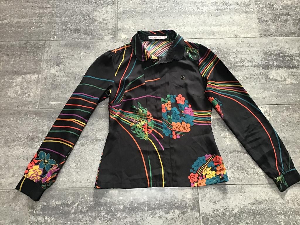 Blouse Hampton Bays 38, Kleding | Dames, Maat 38/40 (M), Zwart, Nieuw, Ophalen of Verzenden