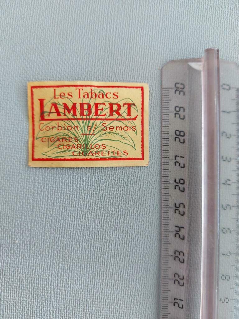 Tabac Lambert Corbion sur Semois Bouillon, Enlèvement ou Envoi, Comme neuf