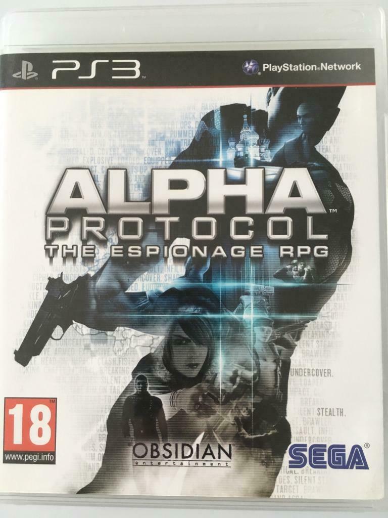 PS3 Alpha protocol - The espionage RGP (game), Enlèvement, Comme neuf