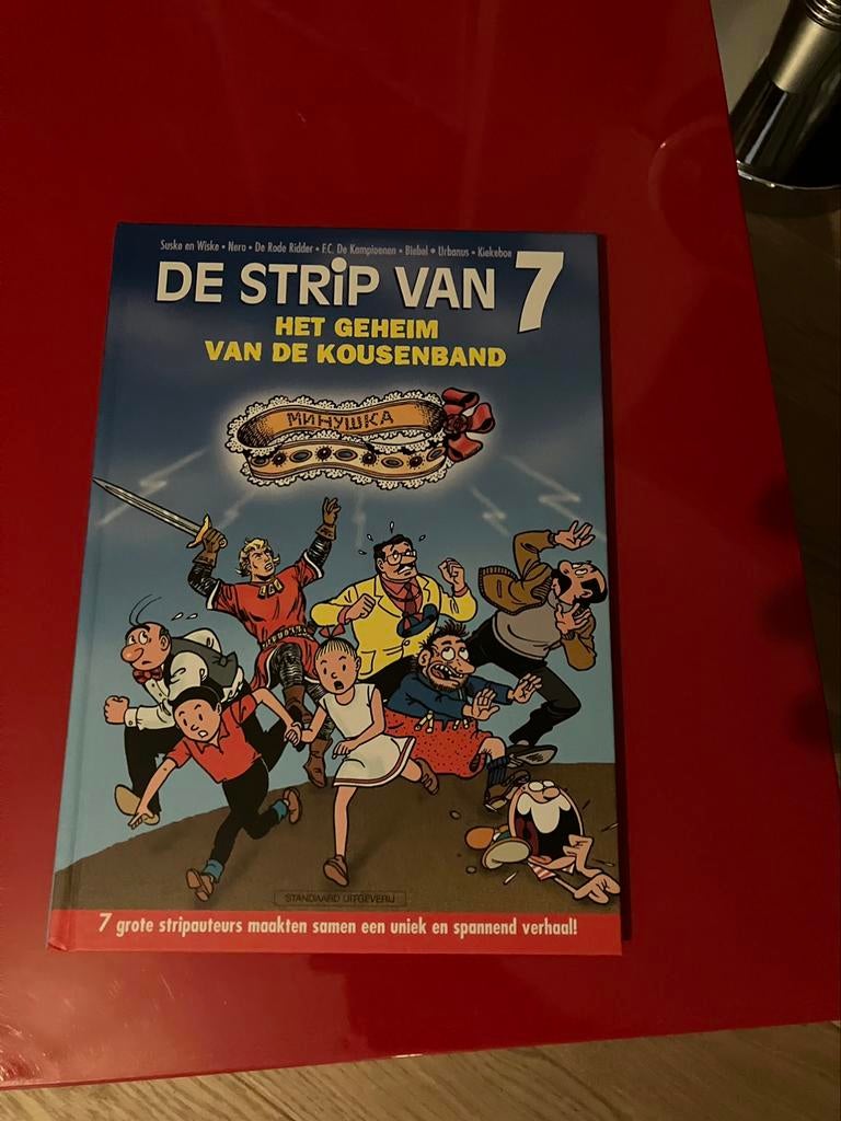 De strip van 7 luxe hardcover-Kiekeboe, Urbanus, Kampioenen, Boeken, Ophalen