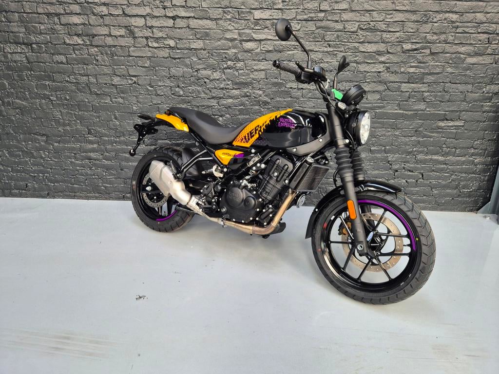 Royal Enfield Guerrilla 450 roadster moderne avec caractère, Motos, Entreprise, 452 cm³, Permis Moto A2 minimum, 12 à 35 kW