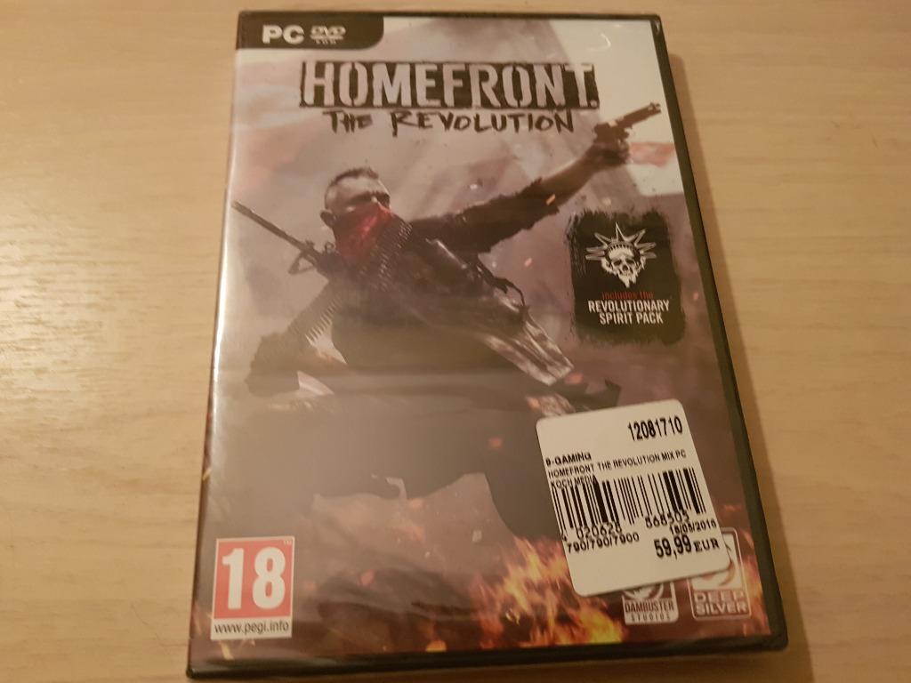 jeu pc homefront the revolution sous blister, Neuf, Enlèvement ou Envoi, Aventure et Action, Un ordinateur