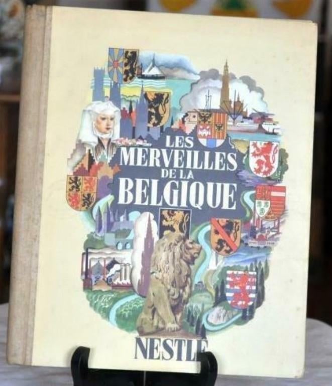 livre chromo nestlé les merveille de la belgique, Ophalen of Verzenden, Gelezen, Prentenboek