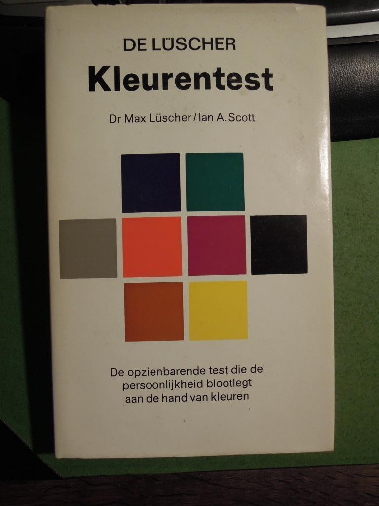 Test de couleur De Lüscher - Dr Max Lüscher et Scott, Enlèvement ou Envoi, Comme neuf, Psychologie de la personnalité, Lüscher Max