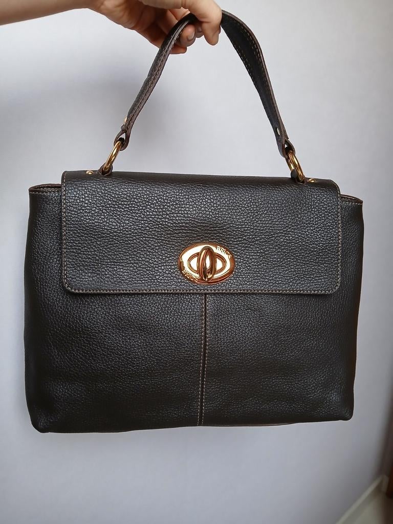 Echt leer handtas van Bric's, Handtassen en Accessoires, Ophalen of Verzenden, Handtas