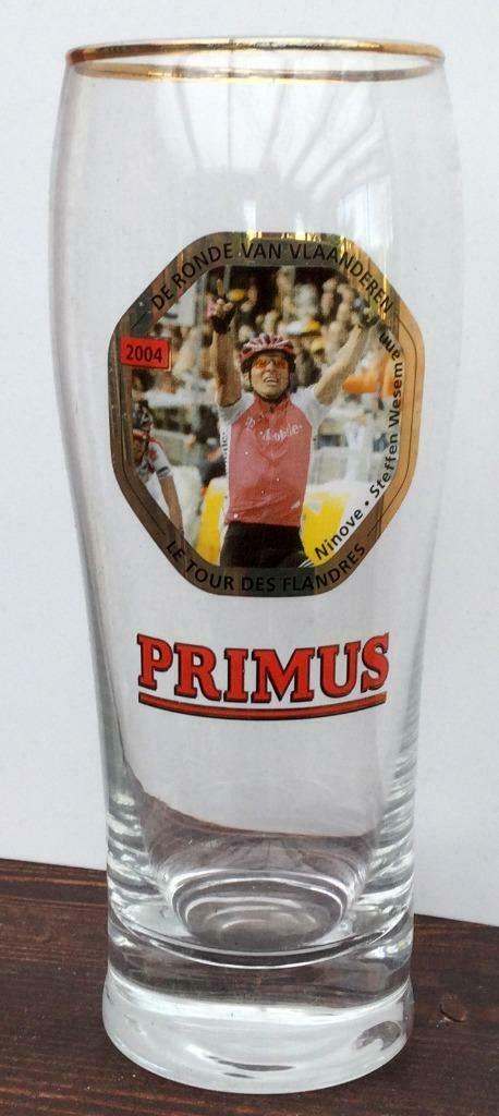 brouwerij glas Primus Haecht ronde vlaanderen 2004 Steffen W, Ophalen of Verzenden, Zo goed als nieuw