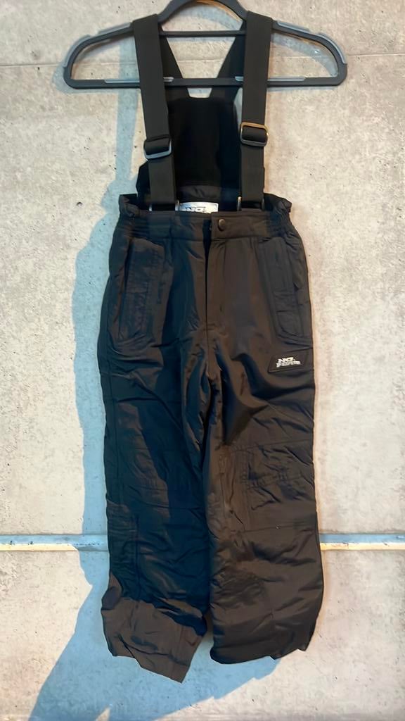 Skibroek zwart no fear 128, Ophalen of Verzenden, Zo goed als nieuw