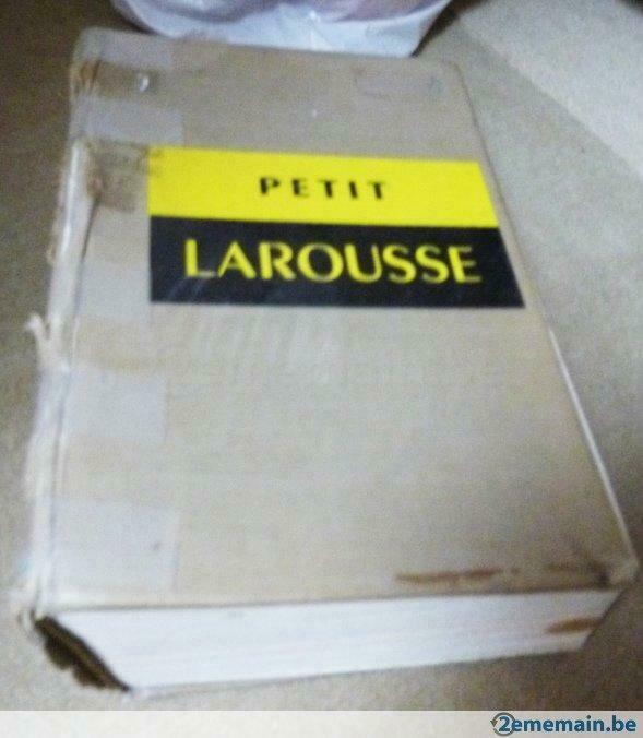 gros dictionnaire de français le petit larousse, Enlèvement, Utilisé