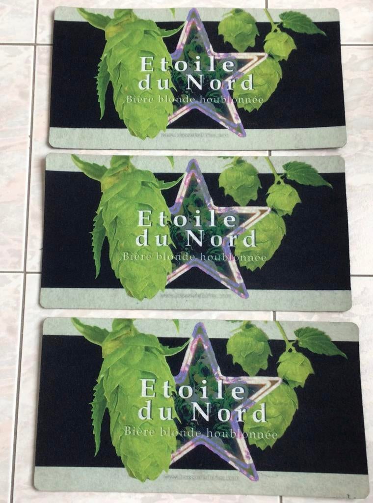 Tapis de bar Etoile du Nord, 3 pièces, Enlèvement ou Envoi