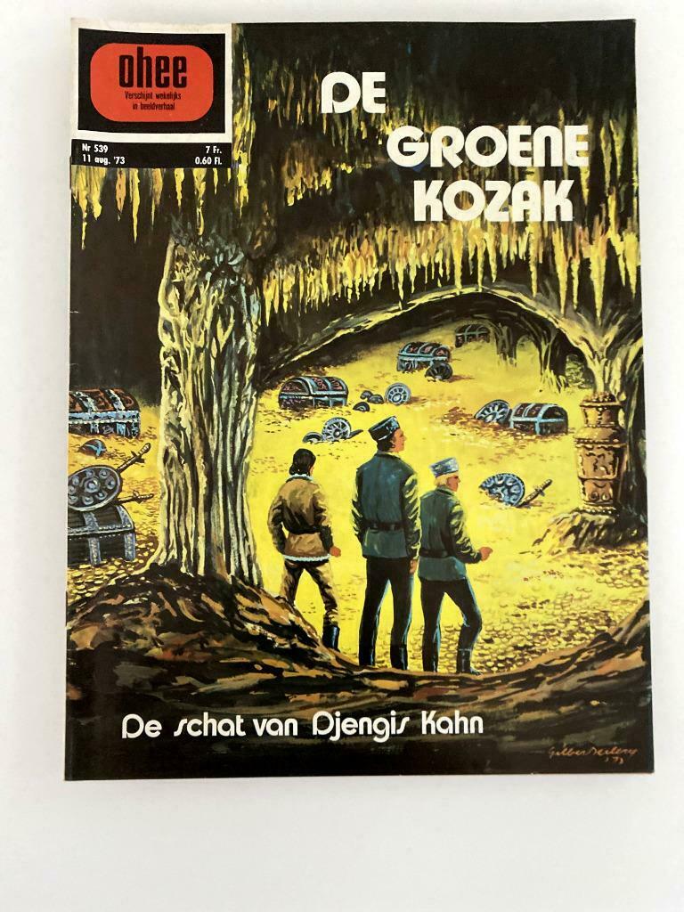 Ohee 539 11/08/1973 De Groene Kozak, Ohee, Enlèvement ou Envoi, Une BD, Utilisé