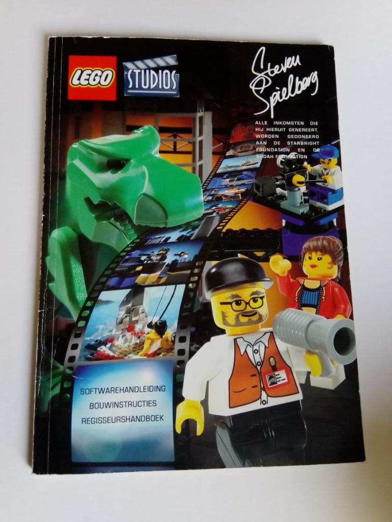 🎬 Lego Studios S. Spielberg Movie Maker Set 2000 Book Only, Ophalen of Verzenden, Gelezen, Folder