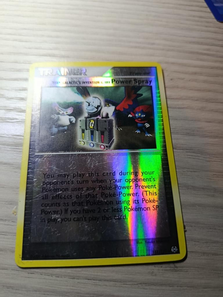 Spray puissant Pokemon Trainer Holo, Enlèvement ou Envoi