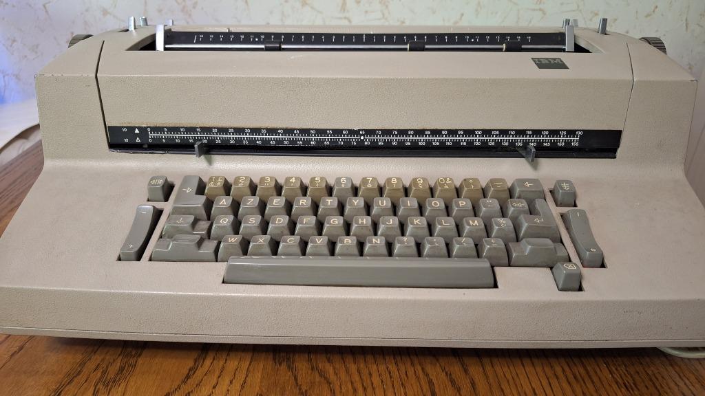 Elektrische IBM schrijfmachine, Diversen, Ophalen, Gebruikt