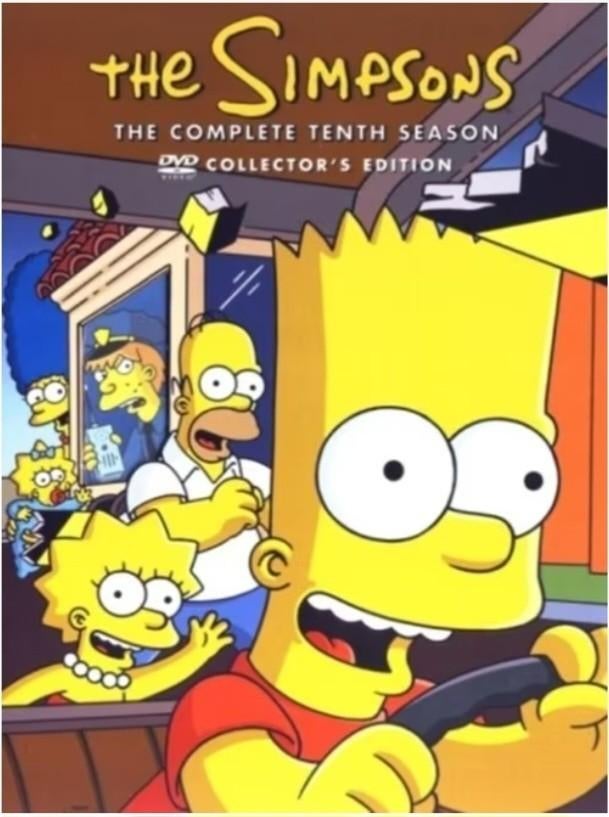 The Simpsons seizoen 10, Cd's en Dvd's, Dvd's | Tv en Series, Alle leeftijden, Ophalen of Verzenden, Zo goed als nieuw, Overige genres