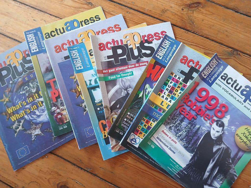 Apprendre l'anglais - anciens N° Actuapress, Livres, Enlèvement, Utilisé, Autres types