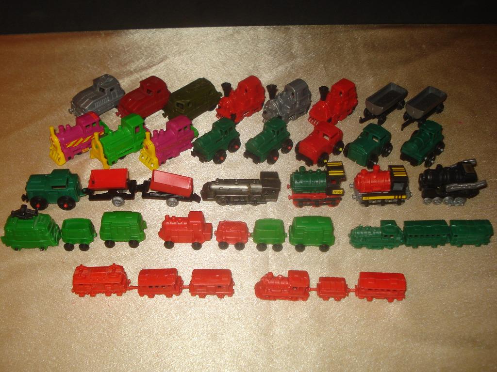 KINDER Lot d'Anciennes Séries Trains Divers 1982 - 1994, Enlèvement ou Envoi, Comme neuf, Autres types