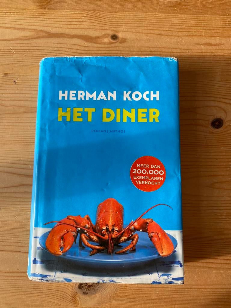 Herman Koch - Het diner, Herman Koch, Enlèvement, Utilisé, Pays-Bas