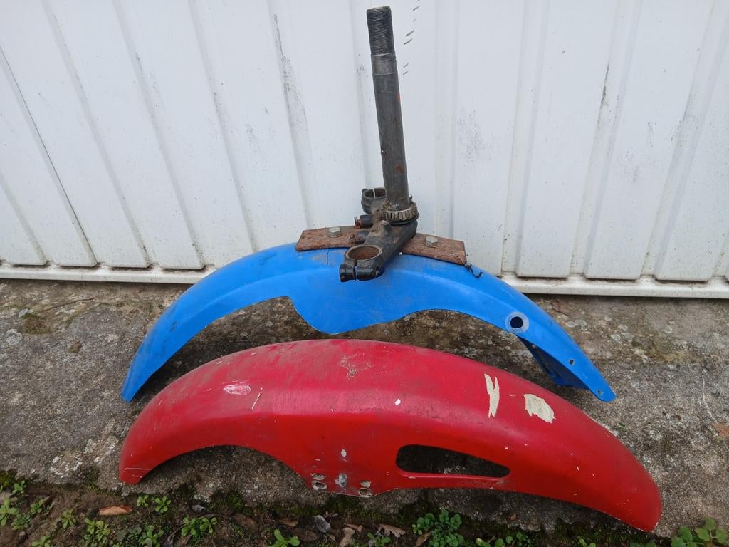 Pare-boue avant Honda MB, Enlèvement