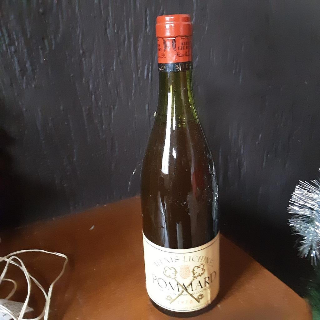 Vin pommard 1970(=55 ans), Ophalen, Zo goed als nieuw, Rode wijn, Vol