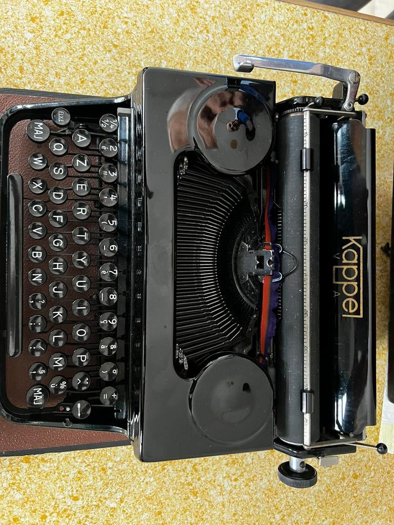 Kappe typemachine, Verzamelen