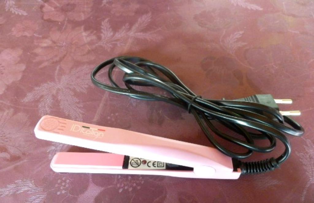 (3) -petit fer a boucler rose, Enlèvement ou Envoi, Comme neuf, Fer à friser ou Lisseur