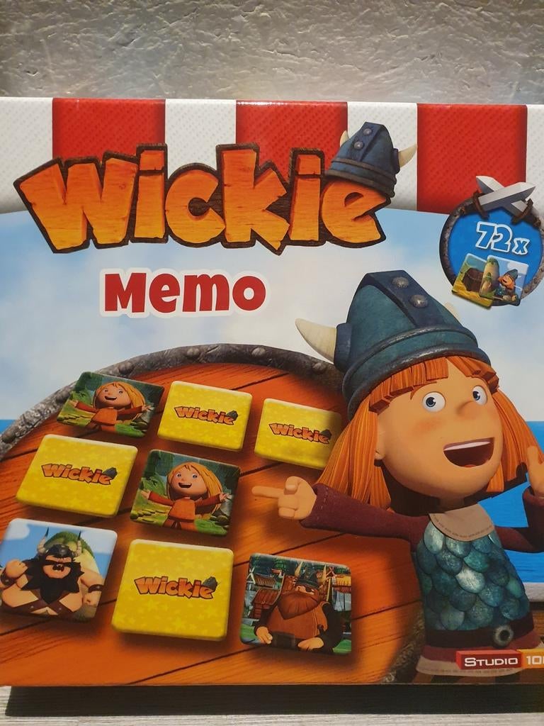 Wickie memo 72 stuks, Ophalen of Verzenden, Zo goed als nieuw, Studio 100