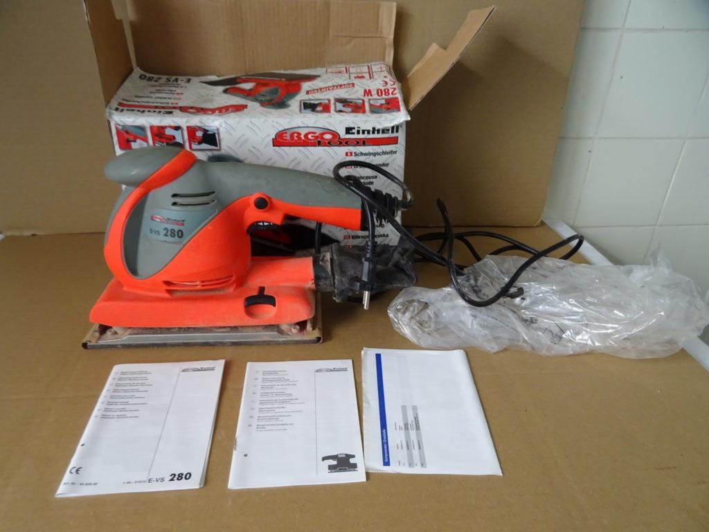 Schuurmachine Einhell E-VS 280 schuurmachine Afhalen 15 euro, Doe-het-zelf en Bouw, Gereedschap | Schuurmachines, Gebruikt, Bandschuurmachine
