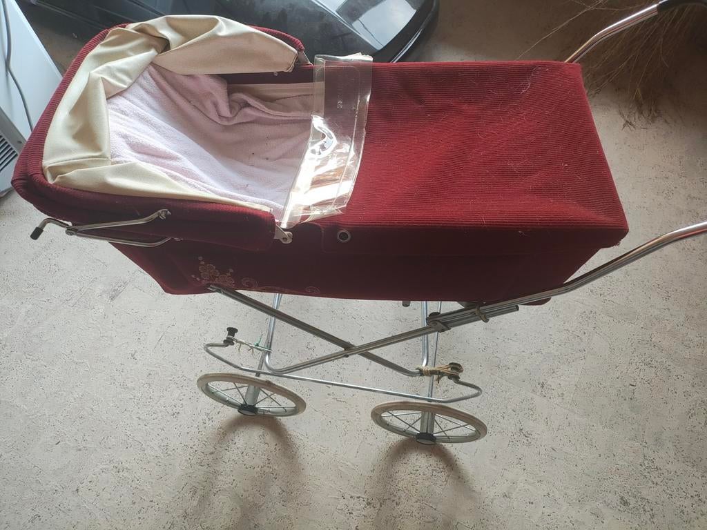 Poppenwagen (retro), Ophalen, Gebruikt, Babypop