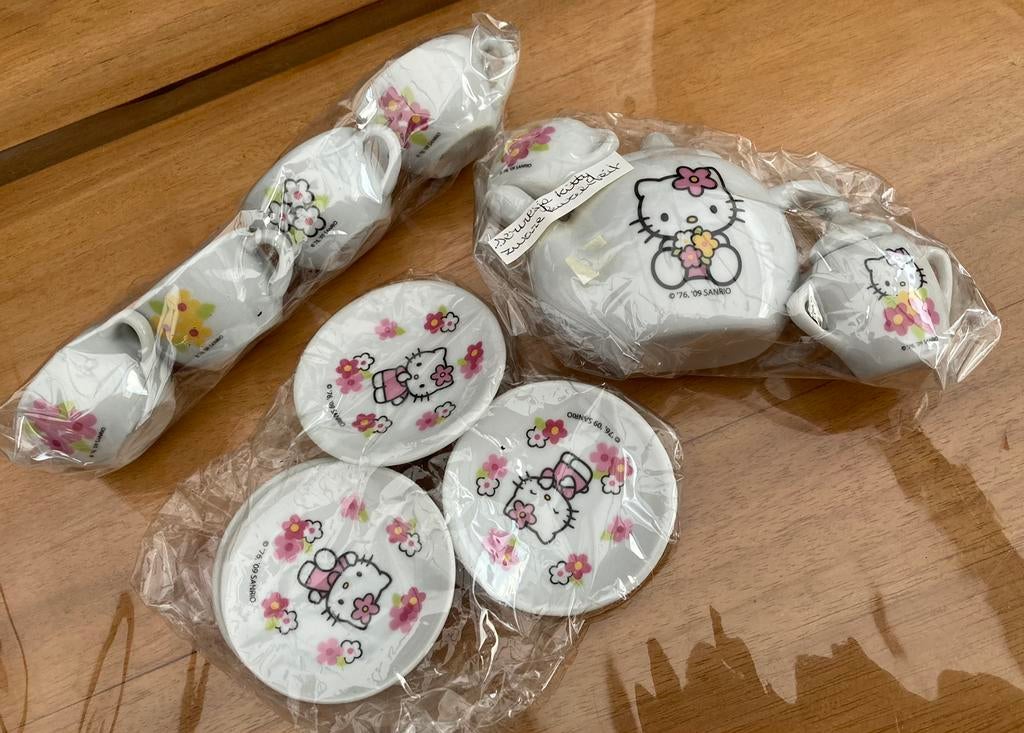 Bougeoir Hello Kitty en porcelaine., Enlèvement ou Envoi, Comme neuf