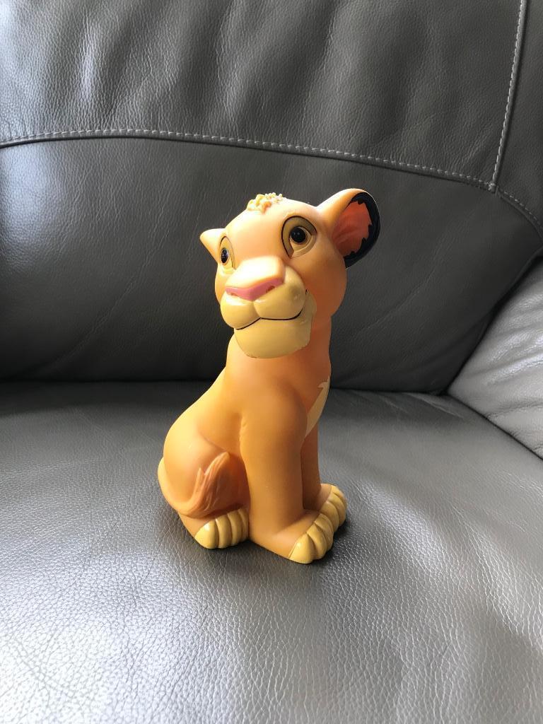 Spaarpot Simba, Enlèvement, Comme neuf, Synthétique, Figurine de Bande dessinée ou de Dessin animé