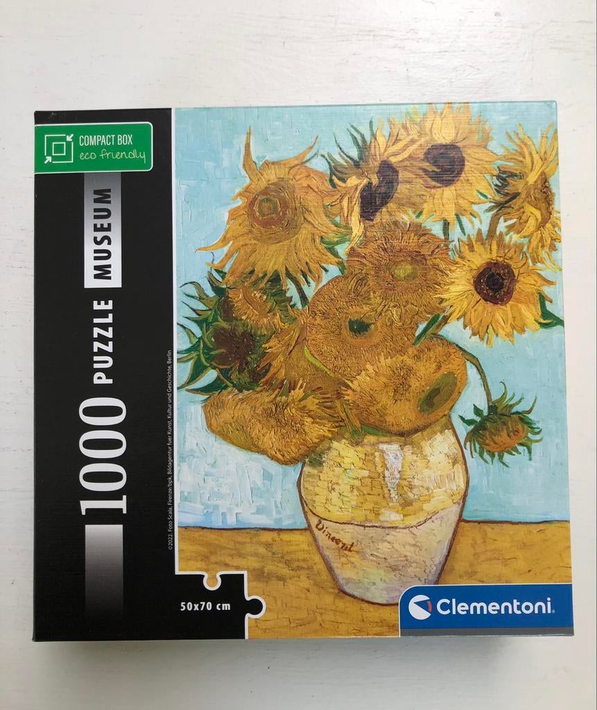 nouveau puzzle 1000 Tournesols Van Gogh Museum Collection, Enlèvement ou Envoi, 500 à 1500 pièces, Neuf, Puzzle