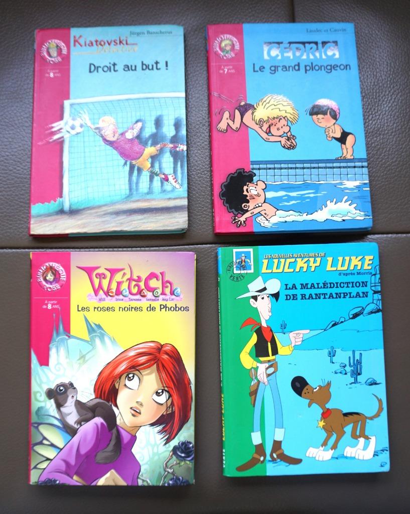 4 livres de la bibliothèque rose et verte, Neuf, Enlèvement ou Envoi, Morris, Non-fiction