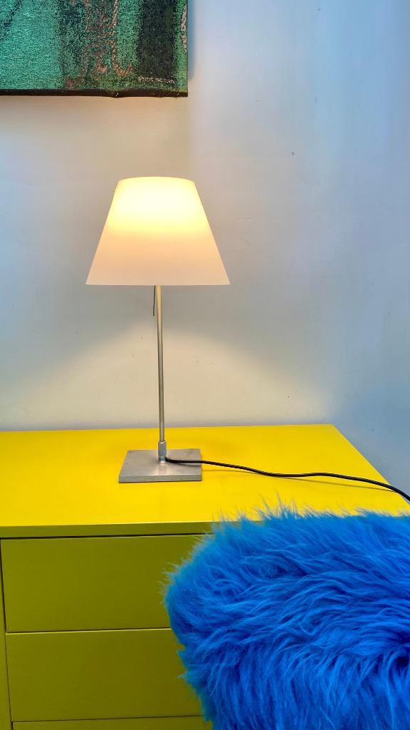 Luceplan costanzina d13 pi. tafellamp, Métal, Utilisé, 50 à 75 cm, Klassieker