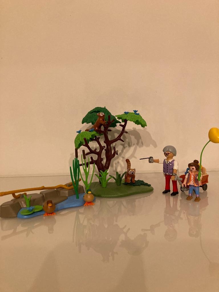 Playmobil 70344 - Rode panda met kinderen, Enlèvement, Comme neuf, Ensemble complet