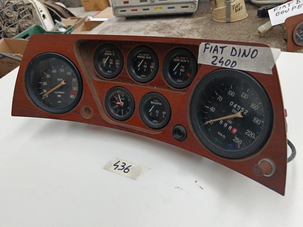 Compteur Fiat Dino 2400, Enlèvement, Utilisé, Fiat