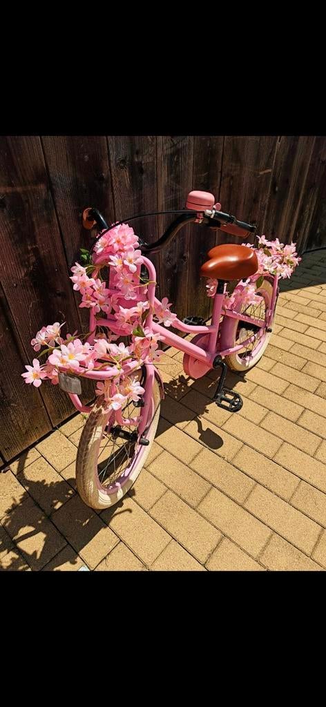 Roze fiets DIVA voor 4-6 jaar (16 inch), Ophalen, Diva