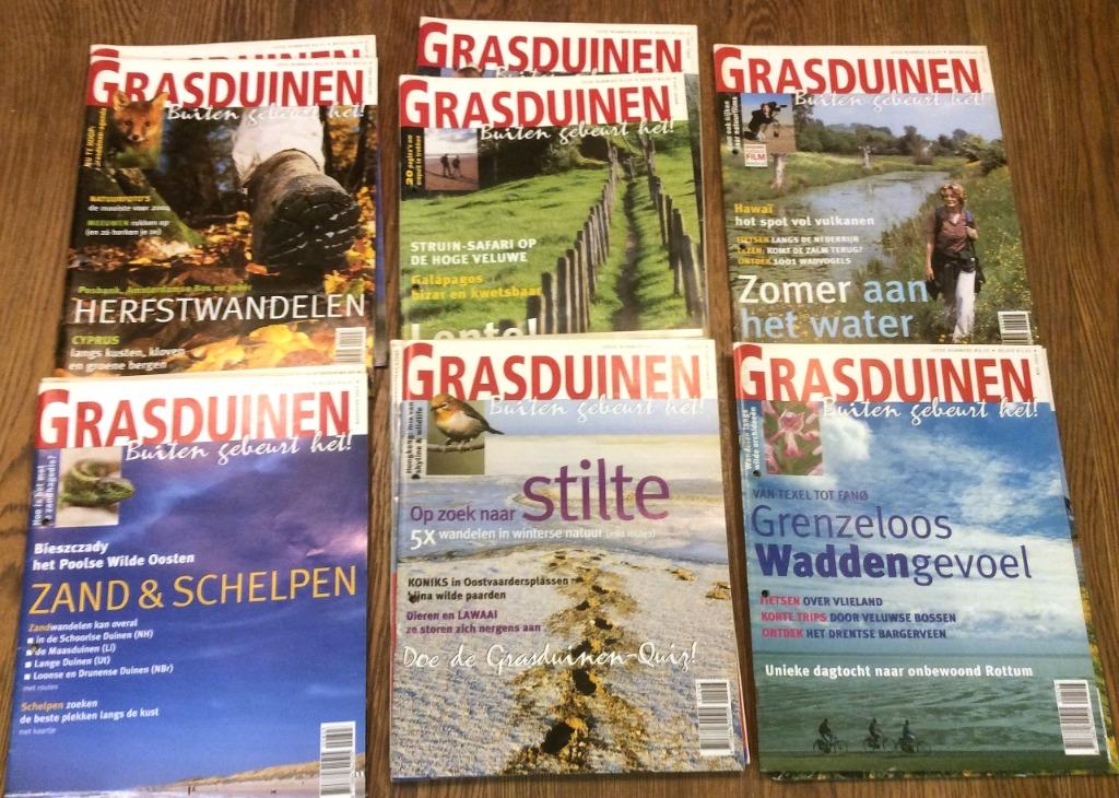 Verzameling natuurtijdschrift Grasduinen1986-2003 0,75€/ex, Boeken, Gelezen, Diverse auteurs, Ophalen of Verzenden, Natuur algemeen