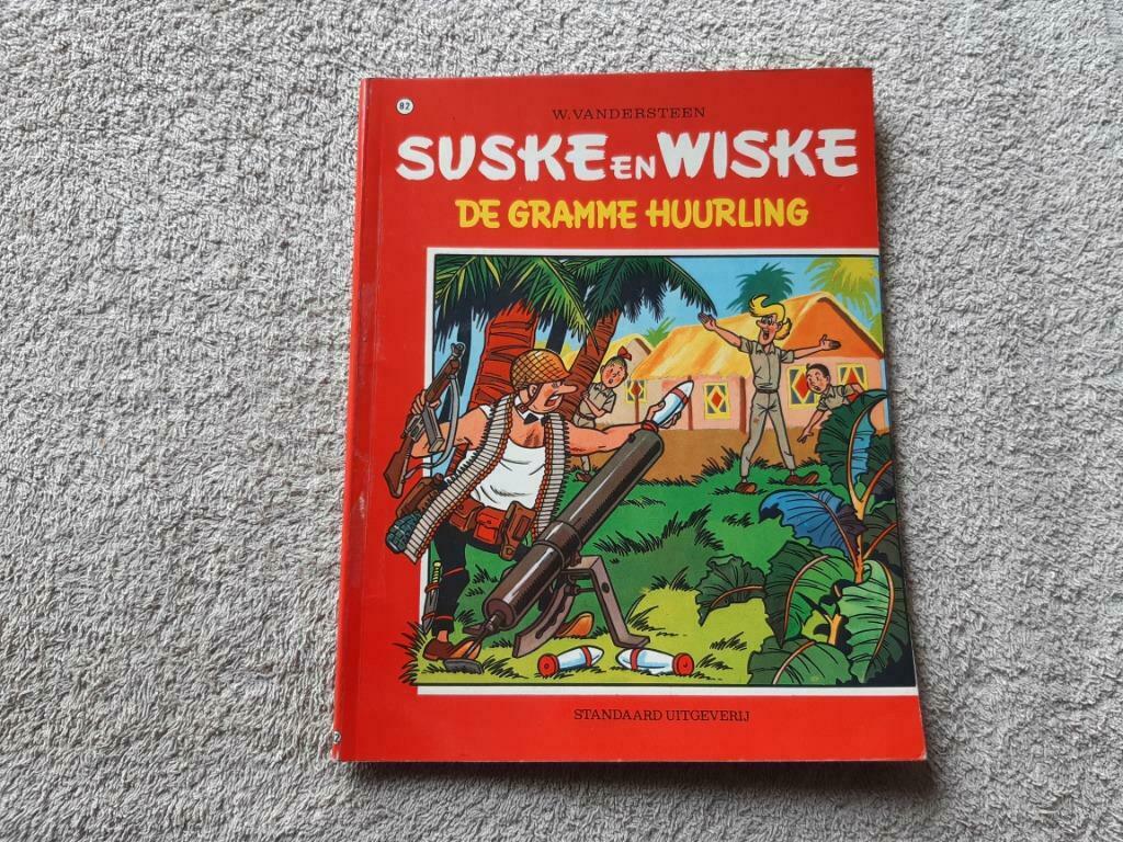Suske en Wiske.82.De gramme huurling., Boeken, Eén stripboek, Ophalen of Verzenden, Gelezen