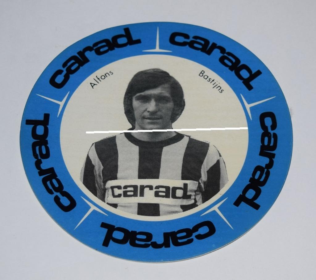 Club Brugge/CARAD/Alfons Bastijns/Autocollant, Envoi, Comme neuf, Affiche, Image ou Autocollant