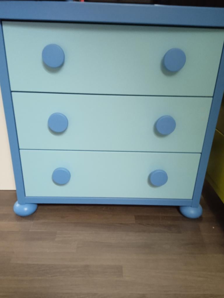 Ladekast Mammut blauw, Utilisé, Moins de 75 cm, Enlèvement, Moins de 90 cm