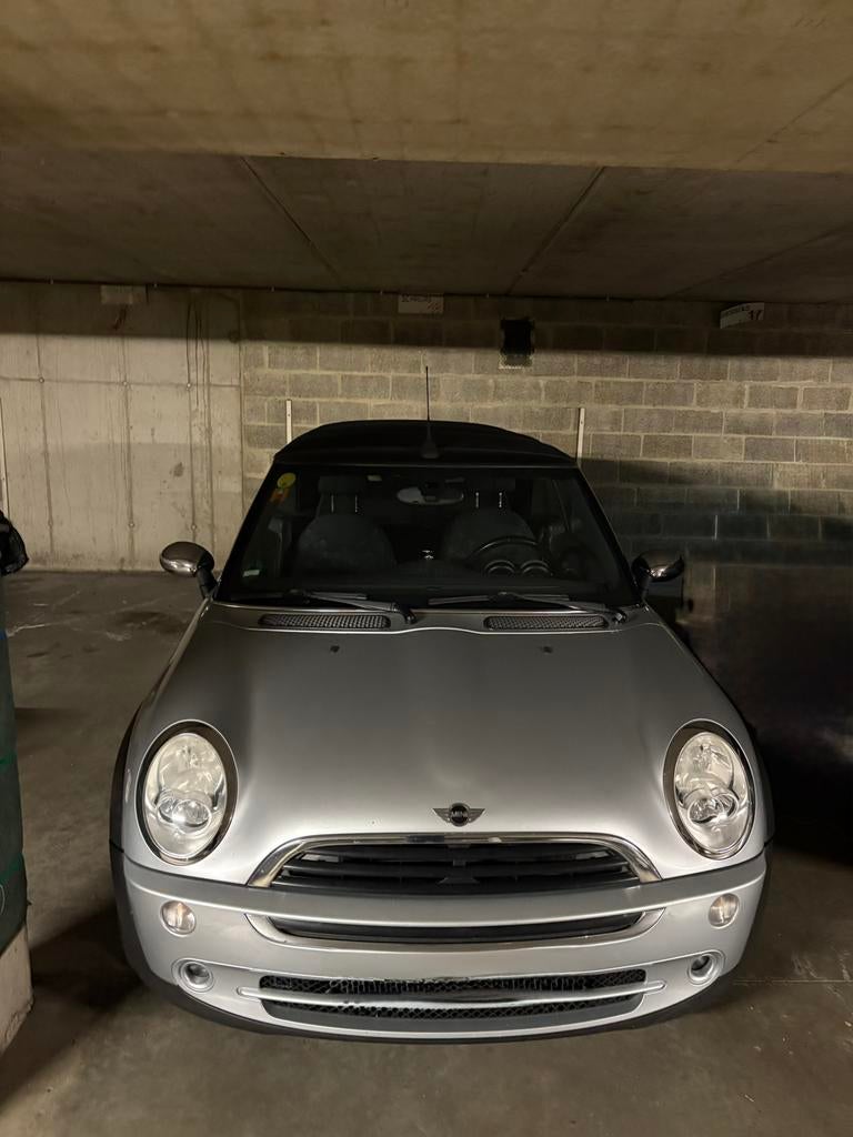 Mini One Cabrio “Paul & Shark” grijs mét., Auto's, Mini, Grijs, Particulier, Te koop, Cabrio