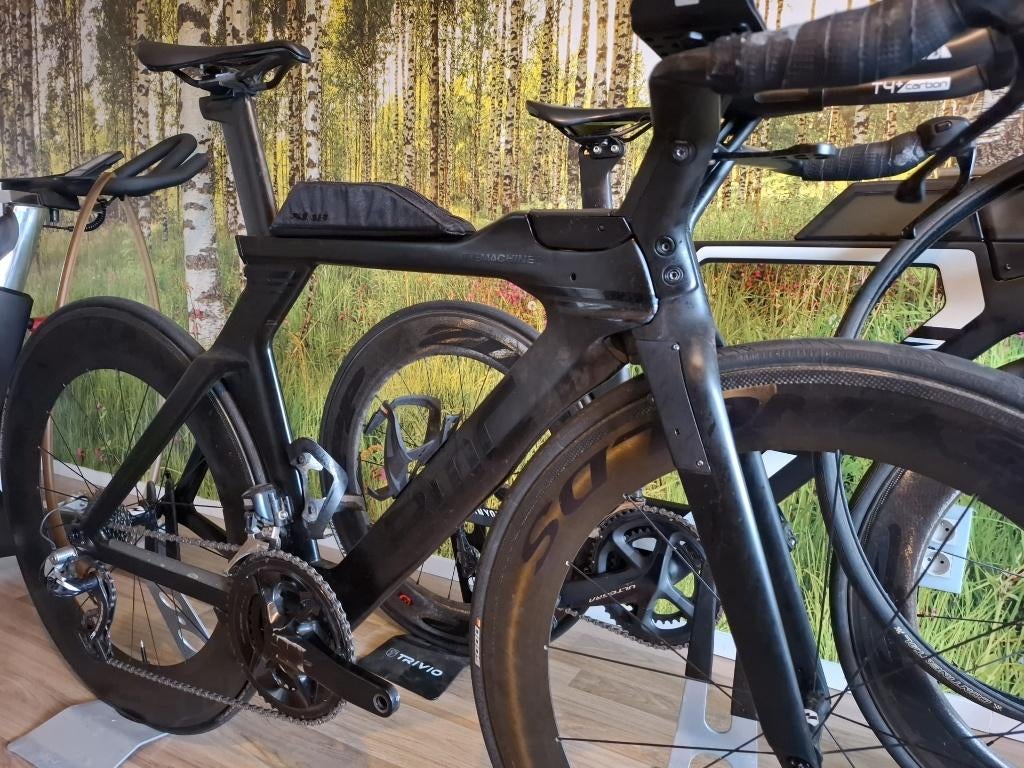 BMC triatlonfiets, Fietsen en Brommers, Fietsen | Racefietsen, Gebruikt, Meer dan 20 versnellingen, 28 inch, Carbon, 49 tot 53 cm
