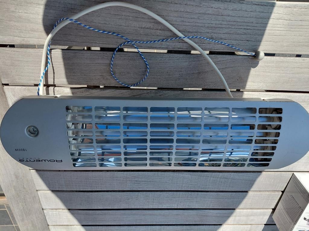 Verwarming voor badkamer, kamer , terras, Enlèvement, Utilisé