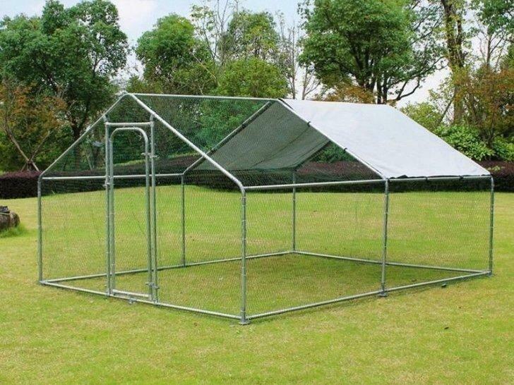 Poulailler 4x3x2m enclos grillagé volière 12m² chatiere, Dieren en Toebehoren, Pluimvee | Toebehoren, Nieuw, Verzenden
