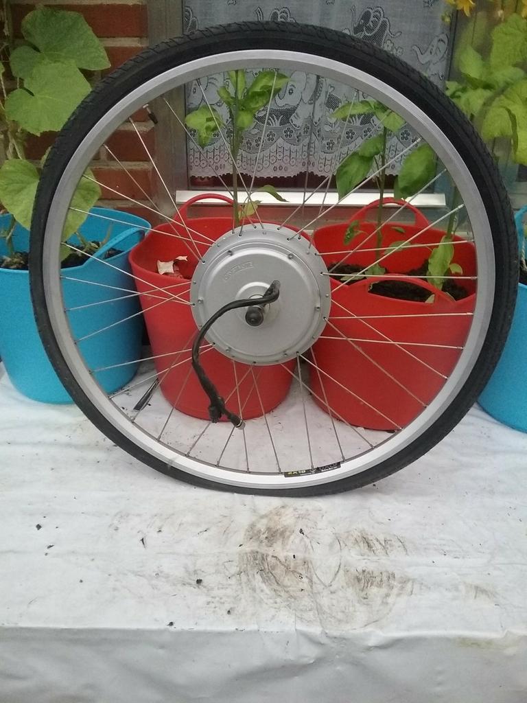 Nieuwe Crystalyte Europe elektrische fietsmotor geborsteld a, Ophalen of Verzenden, Zo goed als nieuw, Wiel, Crystalyte