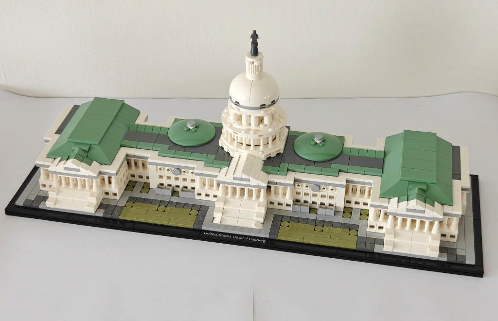 Lego Architecture 21030 US Capitol Building set compleet, Ophalen of Verzenden, Zo goed als nieuw, Complete set, Lego
