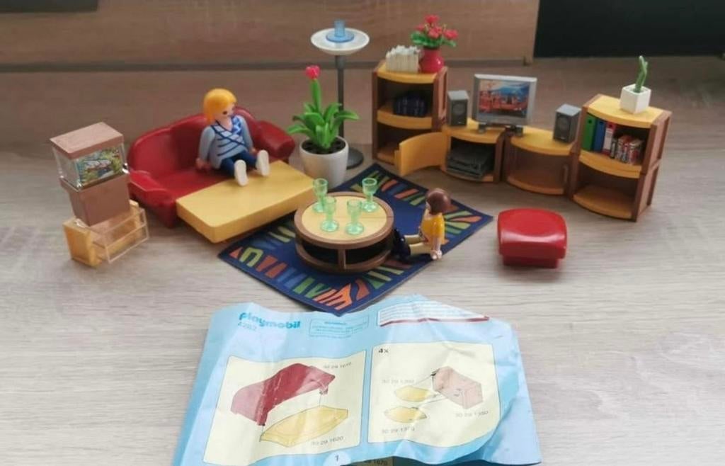 Salon Playmobil 4282, Enfants & Bébés, Jouets | Playmobil