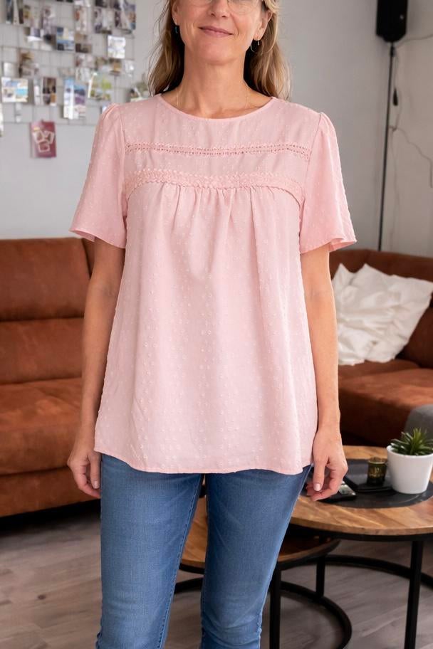 Blouse rose clair, Vêtements | Femmes, Blouses & Tuniques, Neuf, Taille 36 (S), Rose, Enlèvement ou Envoi